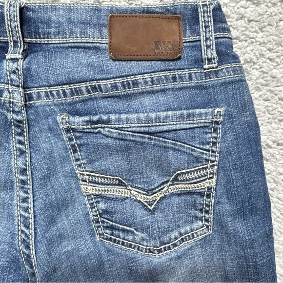 BKE Jeans Mens 32 x 30 Jake Relaxed Fit Baggy Big Stitch Stretch Casual Denim - Picture 4 of 5